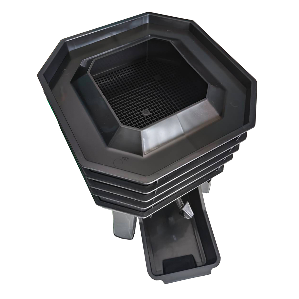 คอนโดไส้เดือน ถังหมักเศษอาหาร 4 ชั้น พร้อมก๊อกและอุปกรณ์ ถังกำจัดขยะ ถังทำปุ๋ยหมักมูลไส้เดือน - Image 4